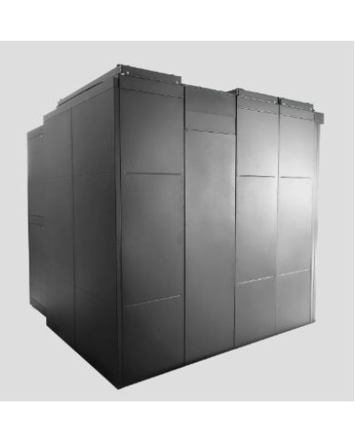 Панель боковой изоляции однорядного коридора 42U × 600 мм, металл ЦМО ЦОД-СП-РМ-42.600-9005 в Абакане Аксессуары для стоек и шкафов Pintop.ru