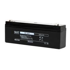 Бастион SKAT SB 12022 АКБ свинцово-кислотная тип AGM 12V 2,2Ач Iзар.0,66 А, ножевые клеммы