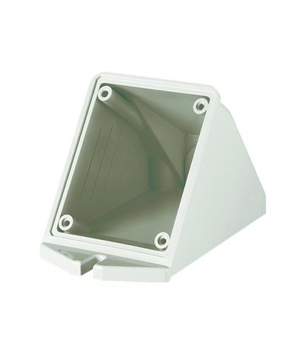 Коробка для настенного монтажа с наклоном розеток с фланцем 84*106 мм DKC DIS5700132 в Абакане Распределительные коробки Pintop.ru