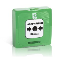 Элемент дистанционного управления Рубеж ИР 513-10 исп.1 "Аварийный выход" (зеленый)
