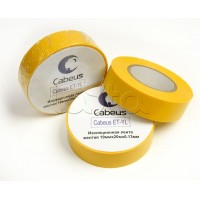 Лента изоляционная (желтая) Cabeus ET-YL