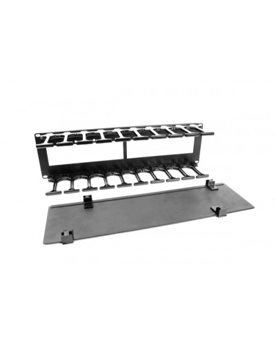 Органайзер кабельный горизонтальный 3U ЦМО (ГКО-П-3-9005) в Абакане Кабельные органайзеры Pintop.ru