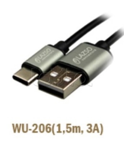 Кабель для передачи данных и зарядки LazsoWU-206(1,5m, 3А) в Абакане Оборудование для видеонаблюдения Pintop.ru