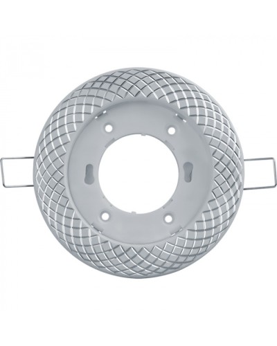 Светильник Navigator 93 072 NGX-R11-001-GX53 (Сетка белый, серебро) в Абакане Светильники Pintop.ru