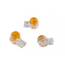 зажим соединительный скотч-лок, жила 0,4-0,7мм, (25 шт) Cabeus (KT1-UY)