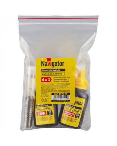 Набор для пайки Navigator 93 145 NEM-Ph01-H4 (4 шт) в Абакане Аксессуары для кабель-канала Pintop.ru