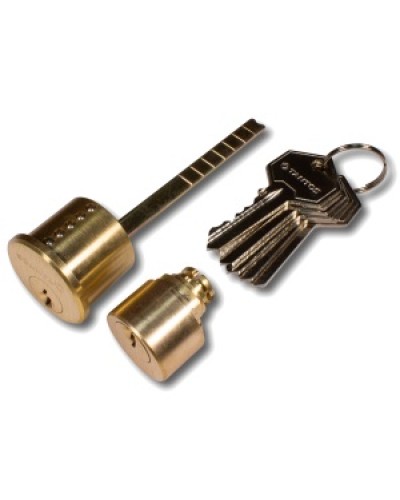 Цилиндр в комплекте с 5 ключами Tantos Цилиндр для TS-EL2369ST в Абакане Электромеханические замки Pintop.ru