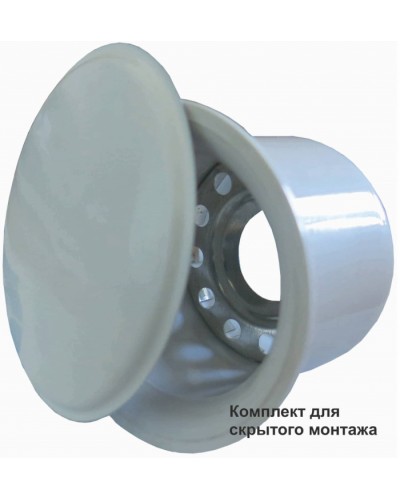 Комплект для скрытого монтажа оросителей (60 град.) цвет белый Спецавтоматика в Абакане Дополнительное оборудование пожаротушения Pintop.ru