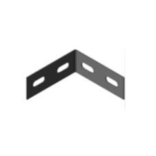 Соединитель угловой для лестничного лотка с бортом 80-100 (1,2) ПожТехКабель (590-006)