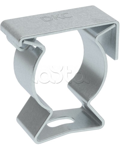 Держатель с крышкой D16, оцинкованная сталь DKC (6044-A16) в Абакане Держатели, клипсы, скобы Pintop.ru