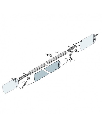 Трос профиля безопасности DF20 Came 119RIR231 в Абакане Запчасти для шлагбаумов и автоматики Pintop.ru