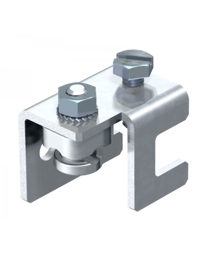 Зажим для проволоки фальцевый (5010 20 FT) OBO Bettermann 5304520 в Абакане Монтажные материалы Pintop.ru