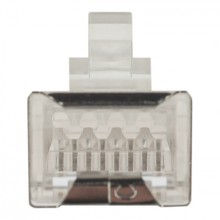 Коннектор (вилка) FTP кат.6 8P8C универсальная, 15U", 3 зубца, упак 100 шт Datarex DR-3005