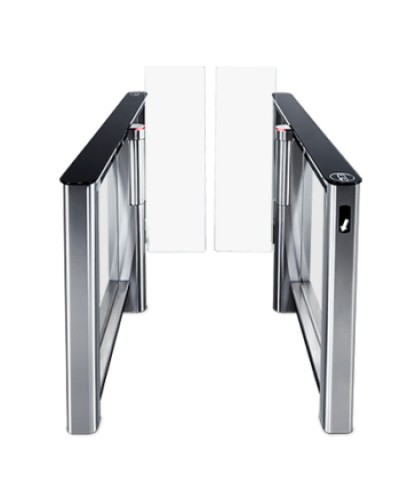 Турникет Скоростной проход PERCo-ST-01 с крышками из нержавеющей стали створки шириной 300 мм в Абакане Турникеты PERCo Pintop.ru