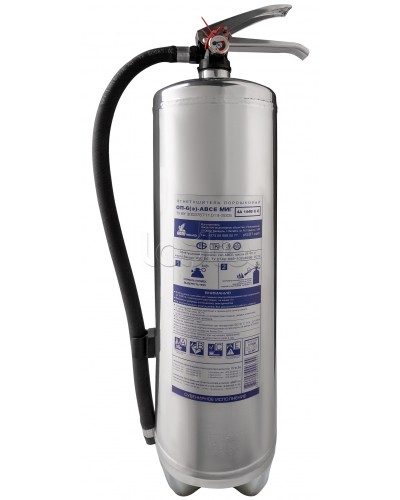 Огнетушитель ПОЖТЕХНИКА ОП-6(з) МИГ d156 нерж. d156 ( в Абакане Огнетушители Pintop.ru