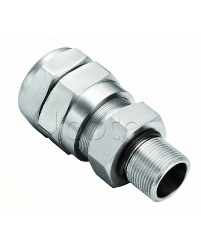 Кабельный ввод для бронированного кабеля с уплотнением внутренней оболочки кабеля резьбой G1/2, внешним диаметром кабеля D= 8-12мм и проходным диаметром кабеля d= 4-8 мм Спектрон КВБ-12/8-М-G1/2 в Абакане Аксессуары для кабель-канала Pintop.ru