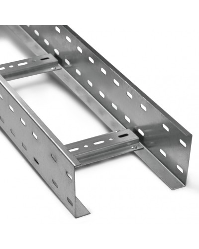 Лоток лестничный PTK-Line ЛМЛО 600x80 (1,2 мм) (3м) ПожТехКабель (650-018) в Абакане Кабельные лотки Pintop.ru