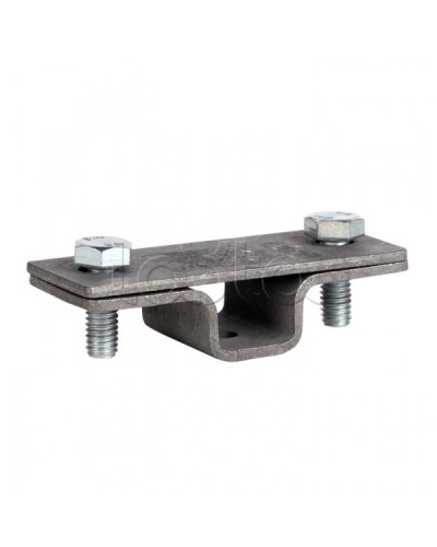 Держатель для полосы горячеоцинкованный EKF PROxima (lp-31540) в Абакане Держатели, клипсы, скобы Pintop.ru