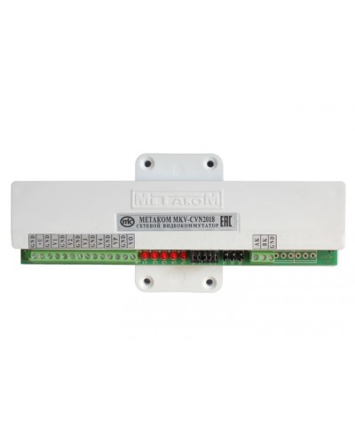 Видеокоммутатор сетевой Метаком MKV-CVN2018 в Абакане Блоки коммутации многоабонентные Pintop.ru