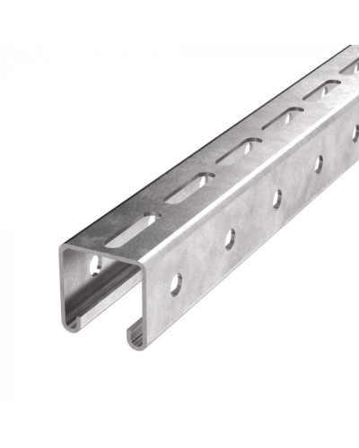 Профиль STRUT HDZ ПС-41х41х6000 (2,0 мм) Промрукав (PR08.5905) в Абакане Аксессуары для лотков Pintop.ru