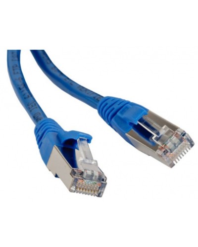 Патч-корд F/UTP Hyperline (PC-LPM-STP-RJ45-RJ45-C5e-20M-LSZH-BL) в Абакане Патчкорды (медные) Pintop.ru