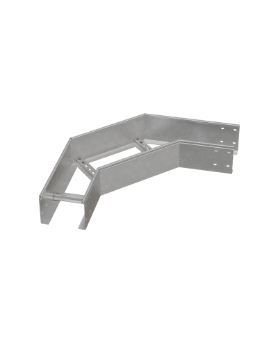 Угол лестничный горизонтальный 90 гр. 150х200х1,5 мм HD N КМ-профиль (LGL90-150-200-1.5 HD N) в Абакане Аксессуары для лотков Pintop.ru