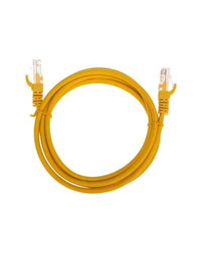 Патч-корд U/UTP, CAT 5e, RJ45-RJ45, 26AWG, LSZH, желтый, 1,5м REXANT 02-0105-105 в Абакане Патчкорды (медные) Pintop.ru