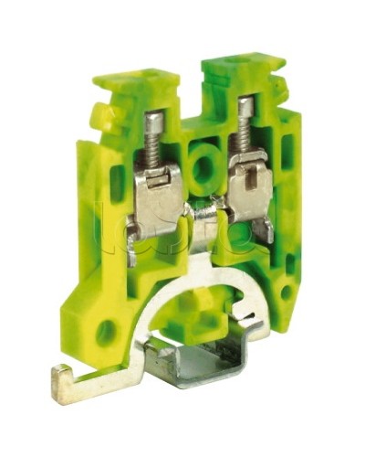 Зажим для заземления желт.зелен 2,5 кв.мм DKC ZTR110 в Абакане Крепежные изделия Pintop.ru
