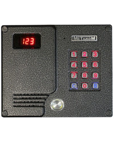 Блок вызова домофона Метаком MK2007-TM-EV в Абакане Блоки вызова многоабонентные Pintop.ru