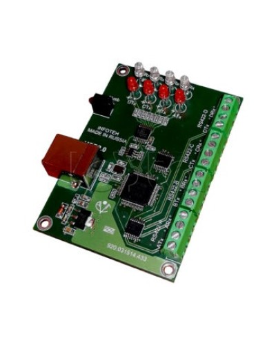 Конвертер USB/RS-422 ИНФОТЕХ AVT-USB/4RS422 в Абакане Дополнительное оборудование для ОПС Pintop.ru