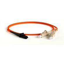 Патч-корд волоконно-оптический Hyperline FC-D2-50-LC/PR-MTRJF/PR-H-5M-LSZH-OR