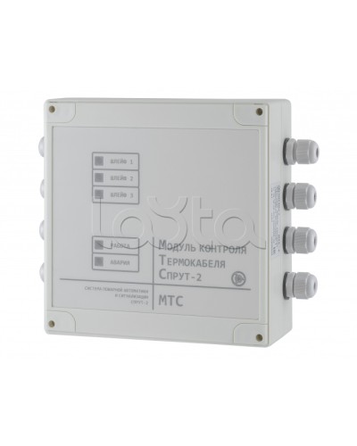 Пороговый модуль контроля термокабеля Плазма-Т МТС-3 в Абакане Системы пожаротушения и огнезащиты Pintop.ru