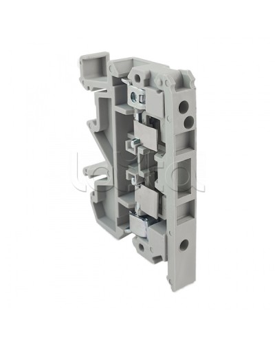 Клемма винтовая JXB-4/35RD для плавких вставок 5х20 серая EKF (plc-jxb-4/35RD-gy) в Абакане Клеммные колодки Pintop.ru