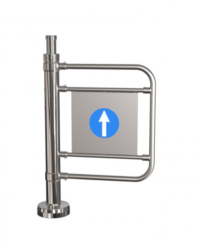 Калитка электромеханическая Ростов-Дон Ростов-Дон К32М-230 ХРОМ (без дуги) (0910-01) в Абакане Калитки Pintop.ru