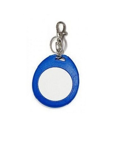 Брелок IronLogic IL-07EBW(order), с кольцом, синий + белый (номера по порядку) в Абакане Оптовые идентификаторы Pintop.ru