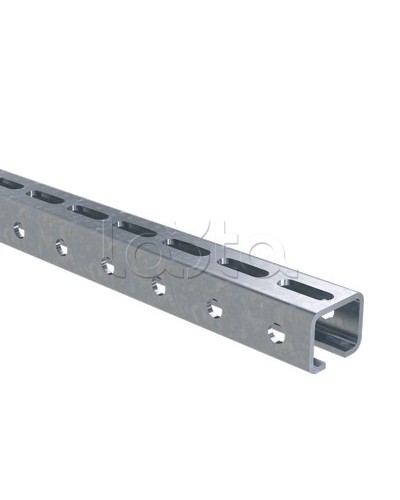 C-профиль 51х40х4 L1000 горячеоцинкованный DKC BPM5110HDZ в Абакане Аксессуары для стоек и шкафов Pintop.ru