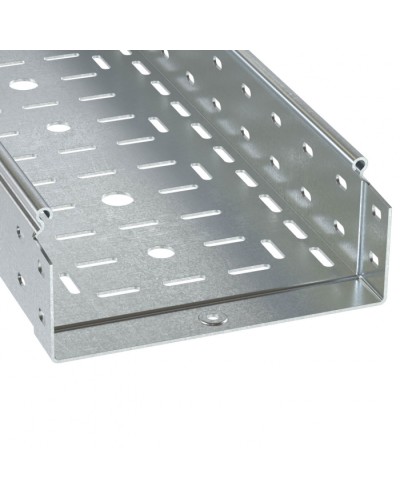 Лоток перфорированный 200х80 L3000 толщ.1,0 мм, горячеоцинкованный DKC (3530410HDZ) в Абакане Кабельные лотки Pintop.ru
