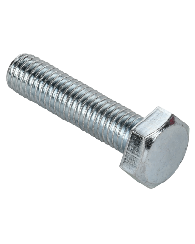 Болт с шестигранной головкой и полной резьбой DIN 933 М8х16 HDZ IEK (CMZ10-BTP-8-16-HDZ) в Абакане Крепеж Pintop.ru