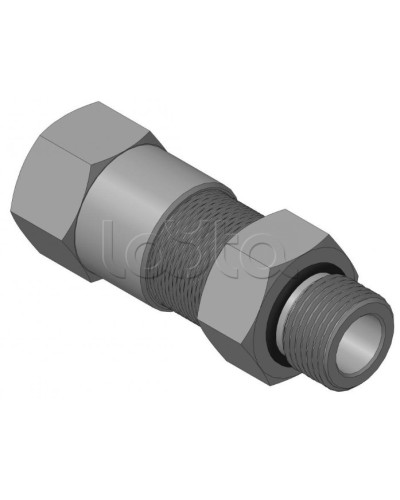 Кабельный ввод для бронированного кабеля с уплотнением внутренней оболочки кабеля резьбой G1/2, внешним диаметром кабеля Dm=14-18 мм и проходным диаметром кабеля d=8-12 мм Спектрон КВБ-18/12-Н-G1/2 в Абакане Аксессуары для кабель-канала Pintop.ru