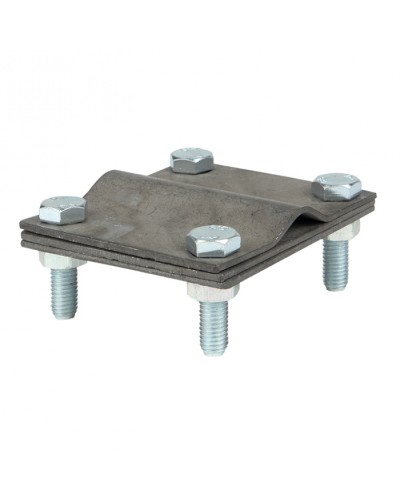 Зажим заземлитель 20 - полоса 50 (пластина 70*80мм) Cu EKF PROxima (lp-57080-cu) в Абакане Электротехническое оборудование Pintop.ru