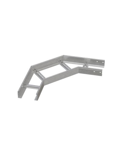 Угол лестничный горизонтальный 90 гр. 80х400х1,2 мм N КМ-профиль (LGL90-80-400-1.2 N) в Абакане Аксессуары для лотков Pintop.ru