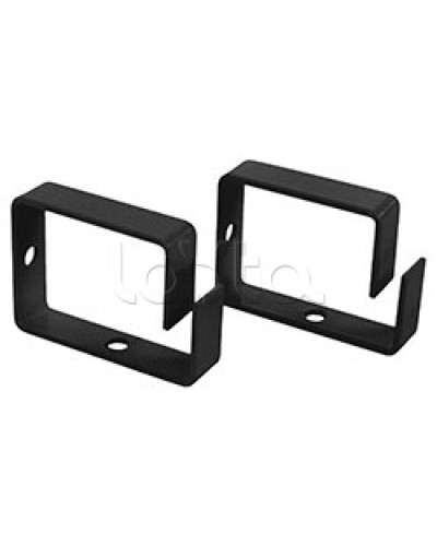 Кольцо организационное для укладки кабеля Cabeus MCR-90-BK в Абакане Аксессуары для стоек и шкафов Pintop.ru