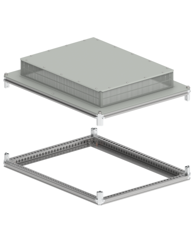 FORMAT Крыша и основание (под фланец) 800х1000мм IP31 IEK (FO-00-KOF-080-100-31) в Абакане Аксессуары для стоек и шкафов Pintop.ru