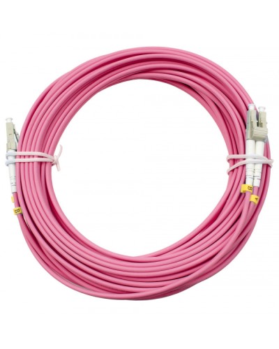 Шнур оптический duplex LC-LC 50/125 mm OM4 20м LSZH Cabeus FOP-50-OM4-LC-LC-20m в Абакане Патч-корды оптические Pintop.ru