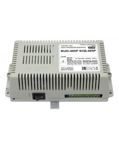 Блок управления домофона Vizit БУД-485Р в Абакане Блоки управления многоабонентные Pintop.ru