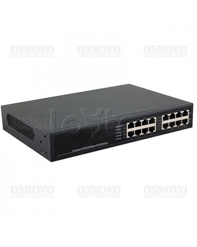 PoE-инжектор Gigabit Ethernet на 8 портов OSNOVO Midspan-8/150RG в Абакане Блоки питания для кожухов и камер Pintop.ru