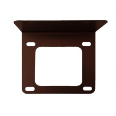Козырек защитный универсальный для замка АЯКС, коричневый Магнито-Контакт
