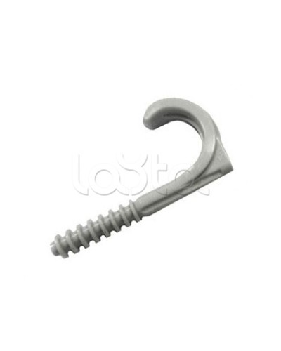 Держатель (клипса) F типа одинарная для труб D25 мм Экопласт 41824 в Абакане Держатели, клипсы, скобы Pintop.ru