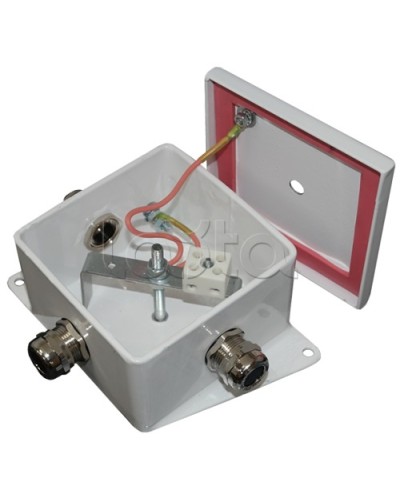 Коробка монтажная огнестойкая Гефест КМ-О (4к*6,0)-IP66 три ввода 100х100 в Абакане Распределительные коробки Pintop.ru