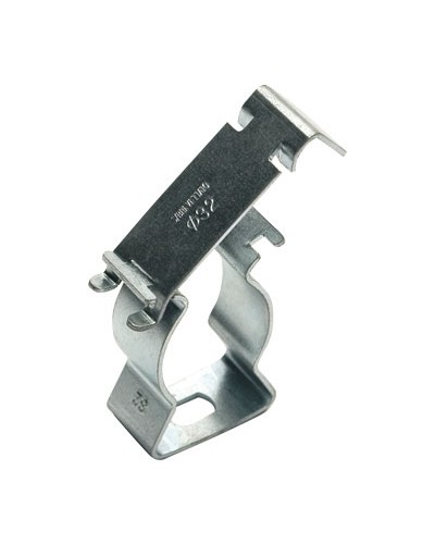 Держатель с крышкой D20 оцинкованная сталь DKC 6044-A20 в Абакане Держатели, клипсы, скобы Pintop.ru